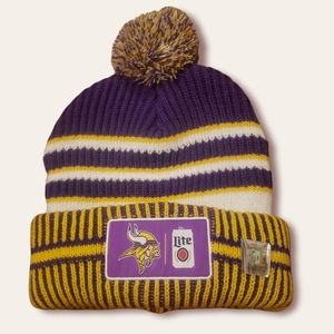 Miller Light Minnesota Viking Beanie Hat